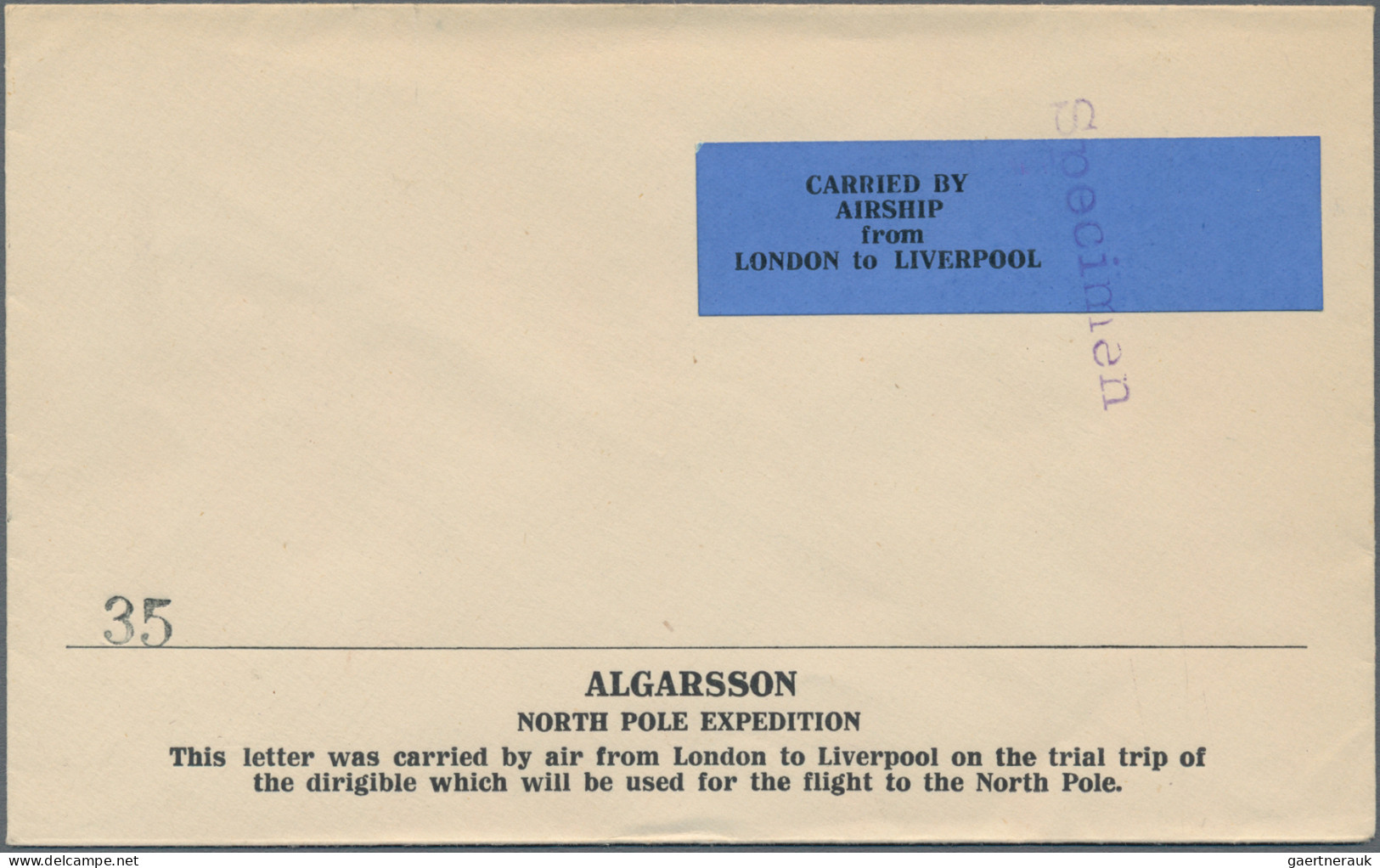 Air Mail: 1915-1985 (ca), Sammlung von 48 Belegen im Ringalbum, Flugpost bzw. Ze