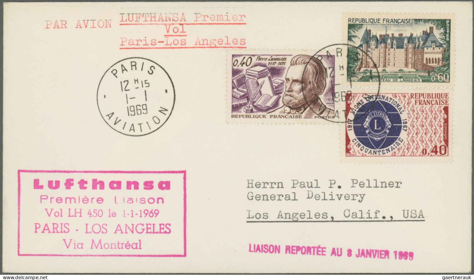 Air Mail: 1928/2006, balance of apprx. 185 covers/cards with flown mail and them