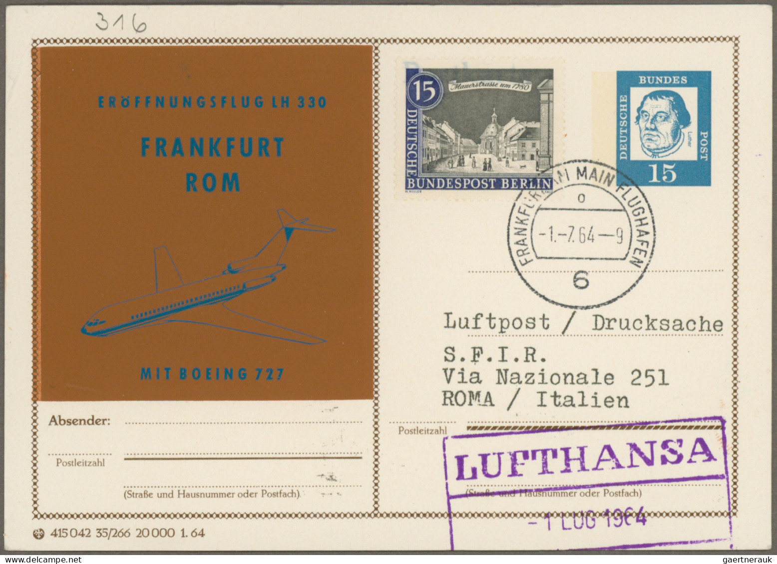 Air Mail: 1930/2020er Jahre: Bestand/Sammlung Von Meist Modernen Flug-/Luftpostb - Sonstige & Ohne Zuordnung