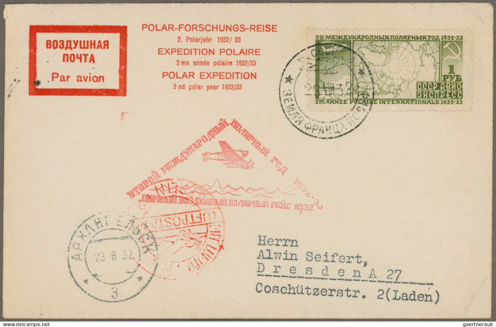 Air Mail: 1932/1969, assortment of apprx. 63 covers/cards, e.g. 1932 Soviet Unio