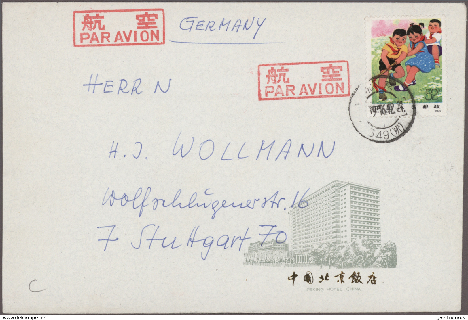 Air Mail: 1935/1986, Balance Of Apprx. 155 Airmail Covers/cards Worldwide With C - Sonstige & Ohne Zuordnung