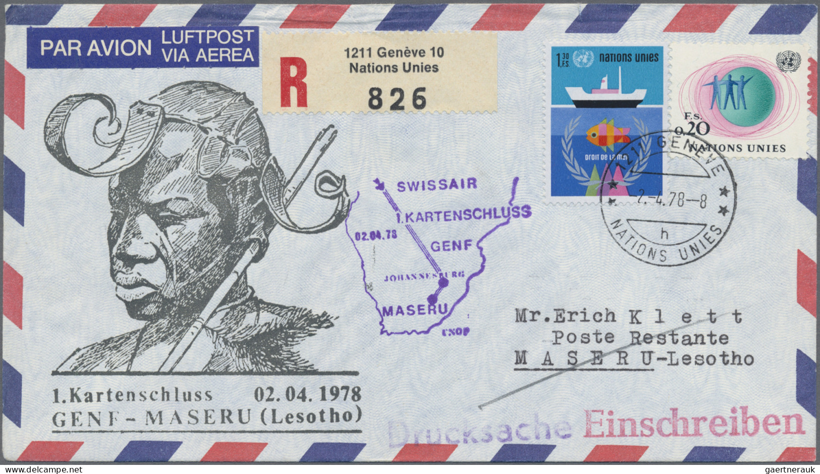 Air Mail: 1957/1985, Collection Of Apprx. 540 First/special Flight Covers/cards - Andere & Zonder Classificatie