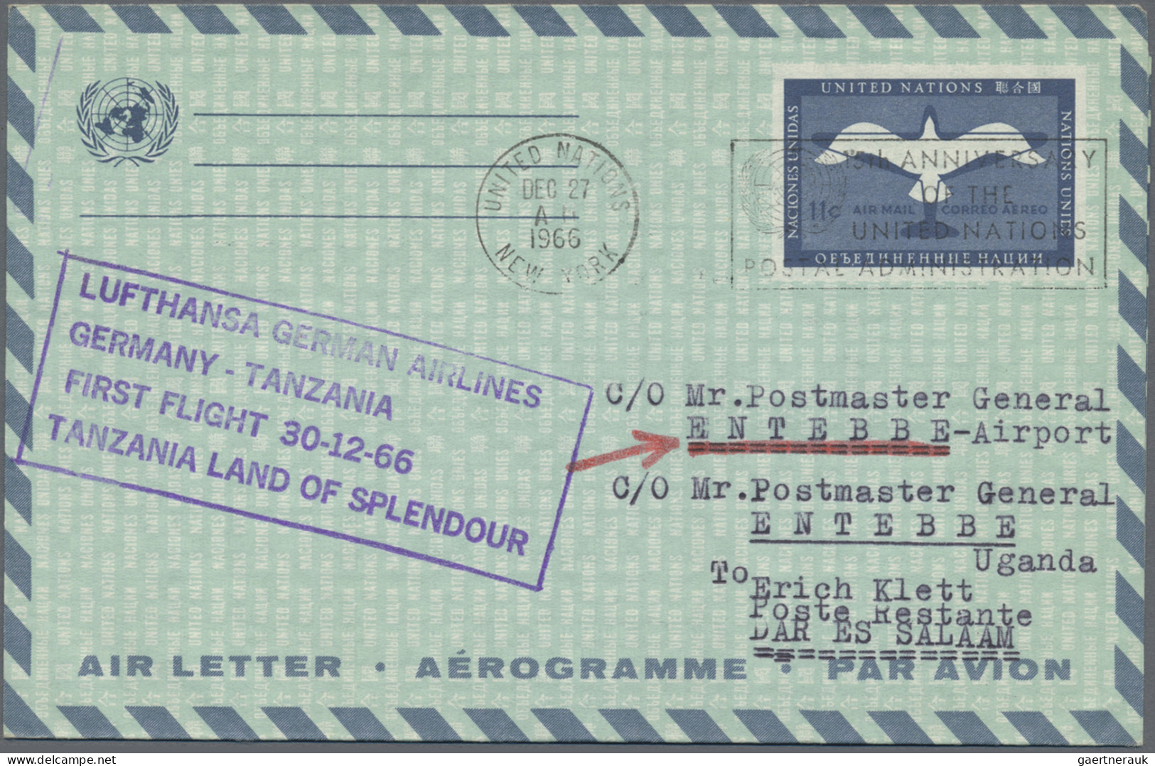 Air Mail: 1957/1985, Collection Of Apprx. 540 First/special Flight Covers/cards - Autres & Non Classés