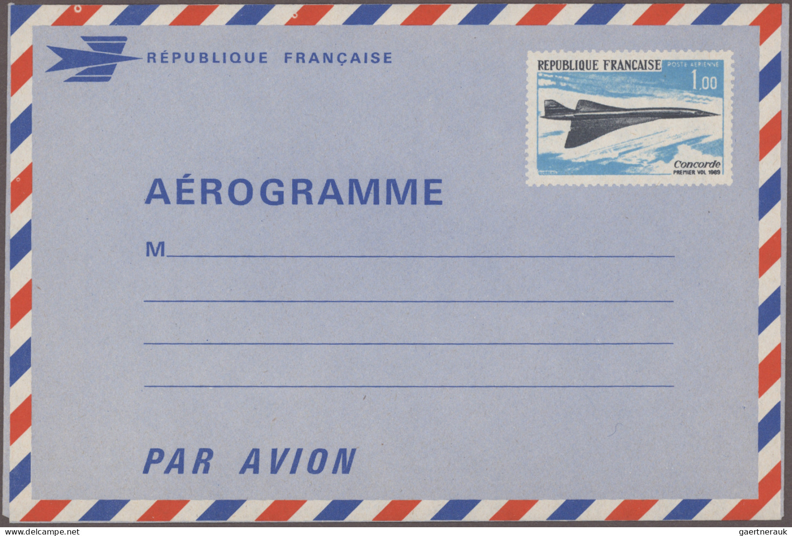 Aerogramme - Europe: 1950/1995 (ca.), Holding Of Apprx. 415 Air Letter Sheets, M - Europe (Other)