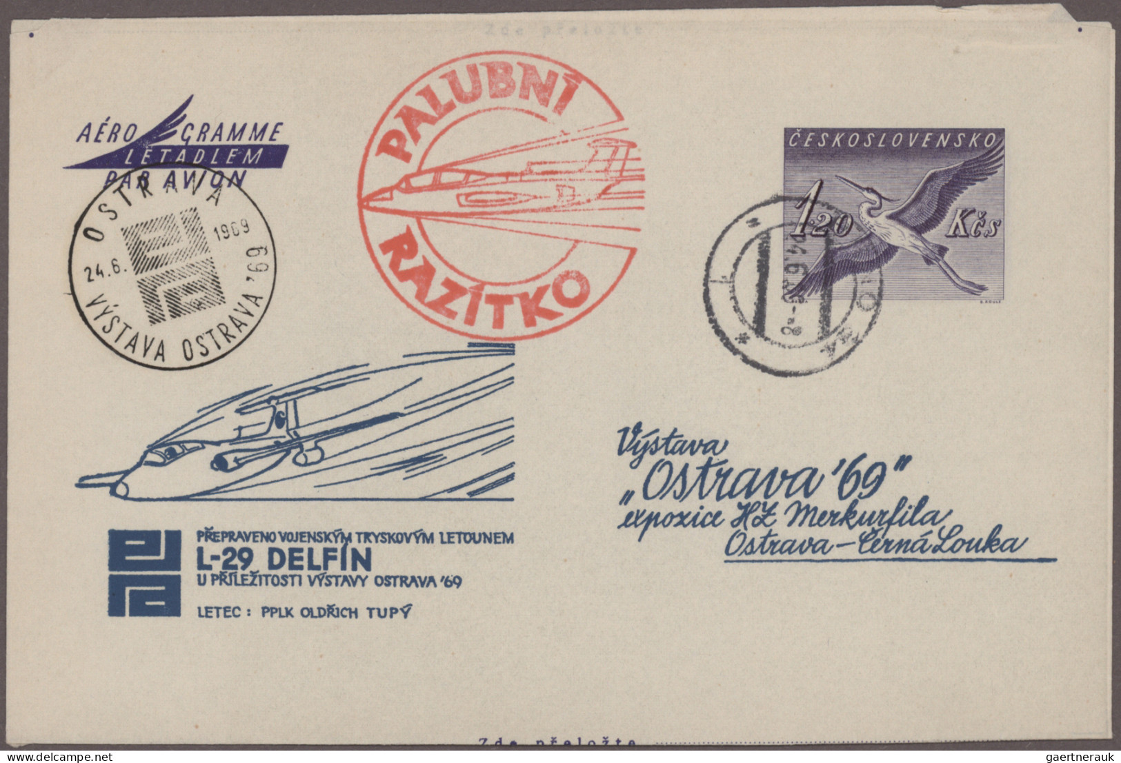 Aerogramme - Europe: 1950/1995 (ca.), Holding Of Apprx. 415 Air Letter Sheets, M - Autres - Europe