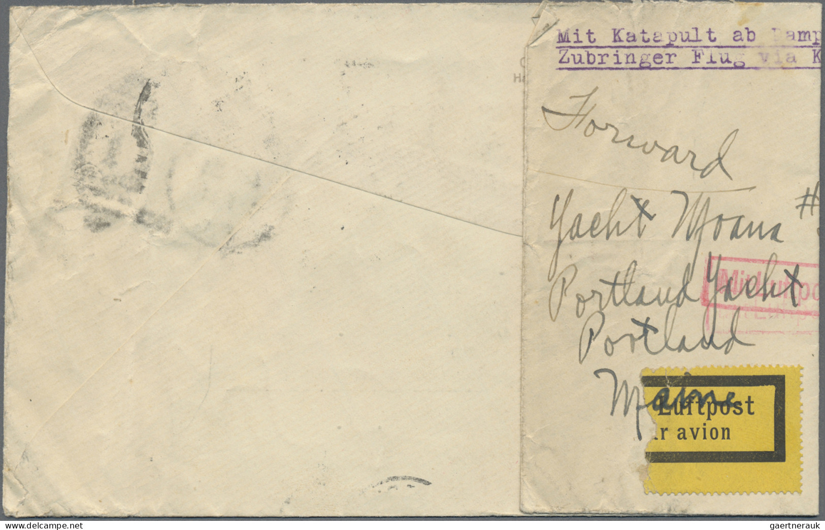 Zeppelin Mail - Germany: 1912/1940 (ca.), Zeppelinpost + Luftpost, hochwertiger