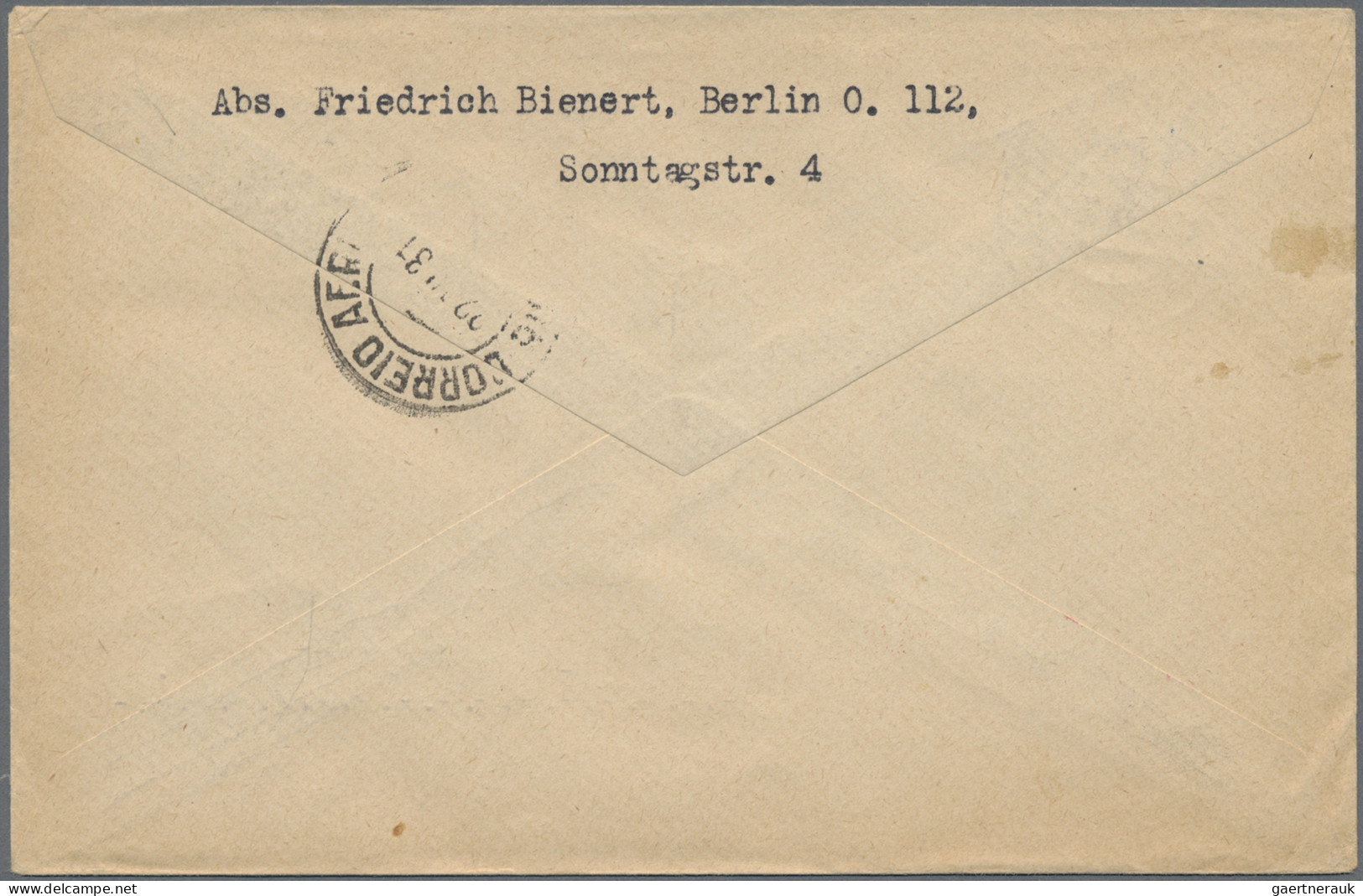 Zeppelin Mail - Germany: 1912/1940 (ca.), Zeppelinpost + Luftpost, hochwertiger