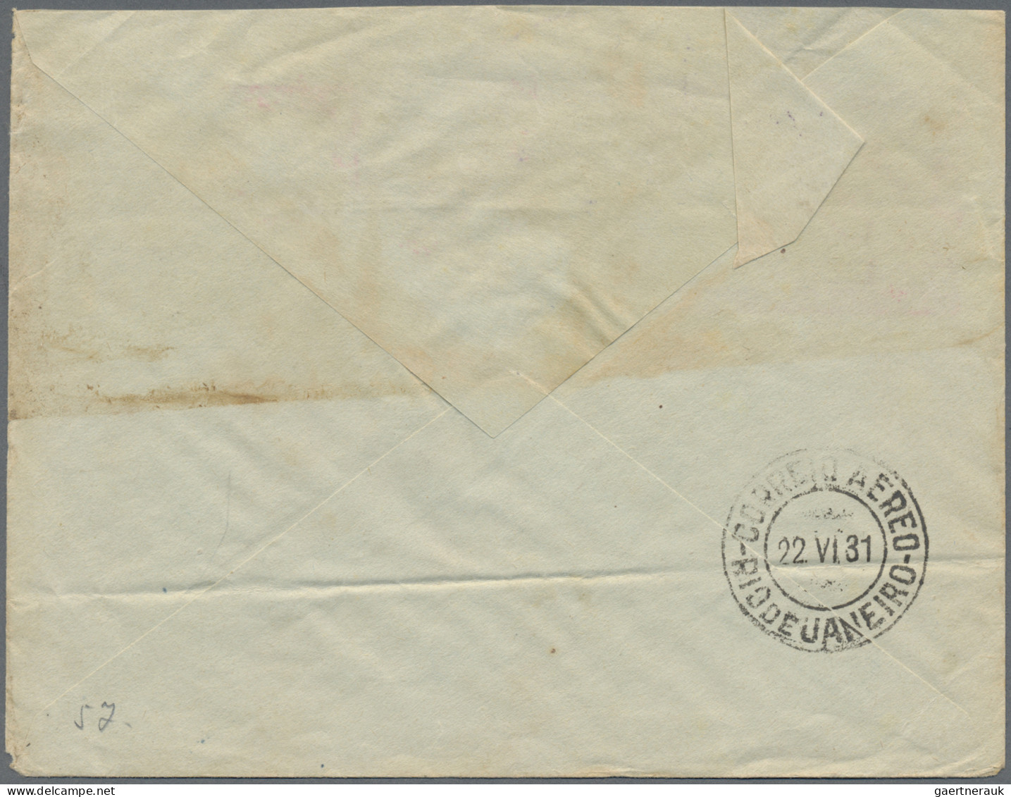 Zeppelin Mail - Germany: 1912/1940 (ca.), Zeppelinpost + Luftpost, hochwertiger