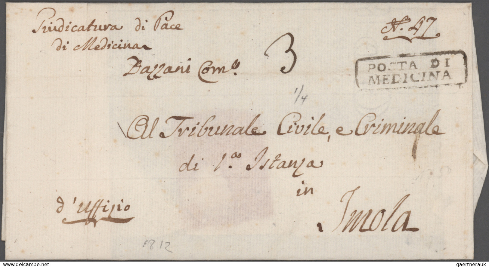 Disinfection Mail: 1716/1911, extraordinary exhibit collection of 52 disinfected