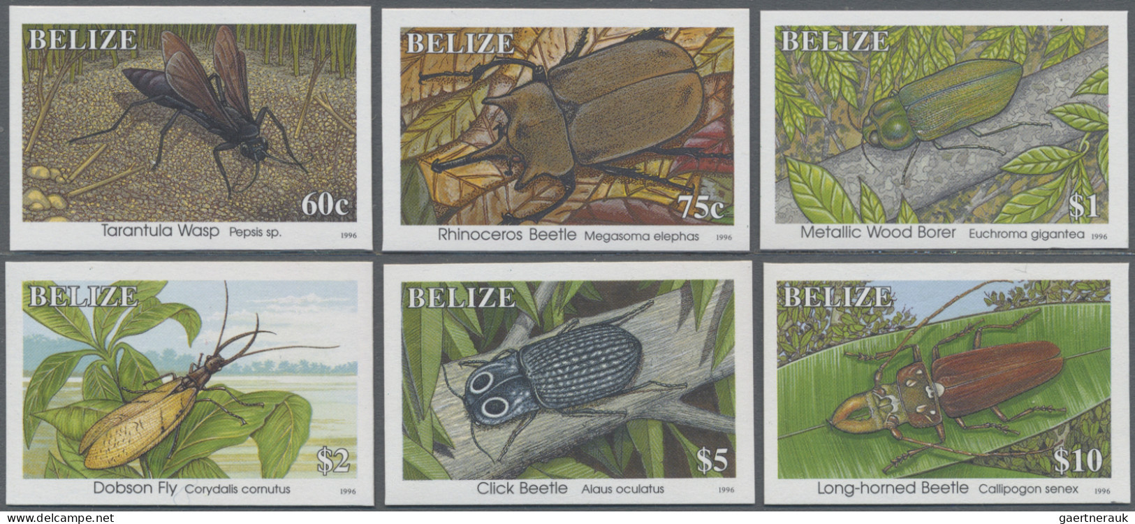 Thematics: 1996/2016, various countries. Lot with 890 IMPERFORATE stamps of abou