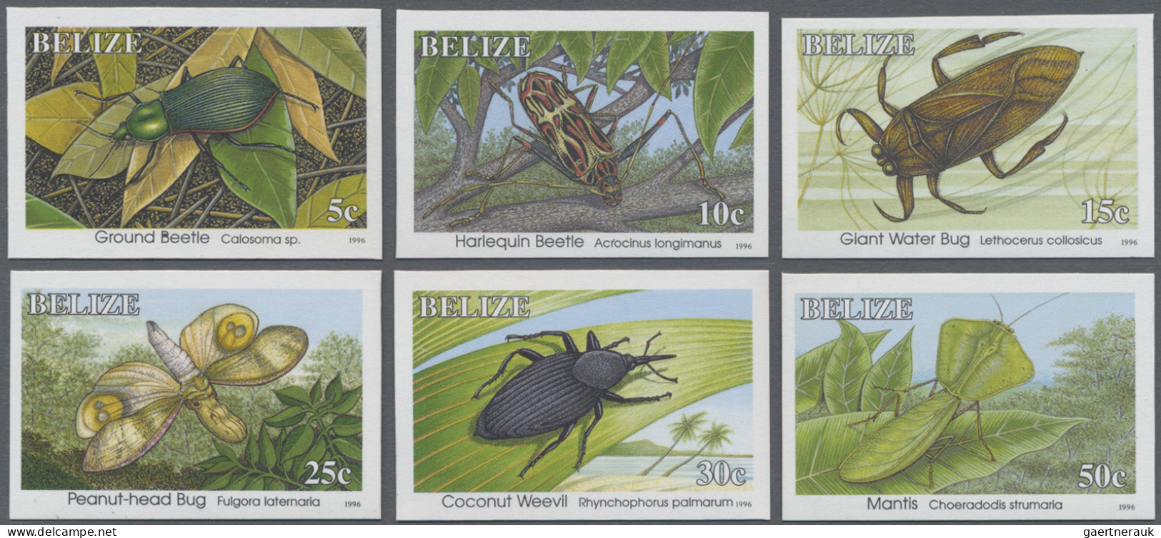 Thematics: 1996/2016, various countries. Lot with 890 IMPERFORATE stamps of abou