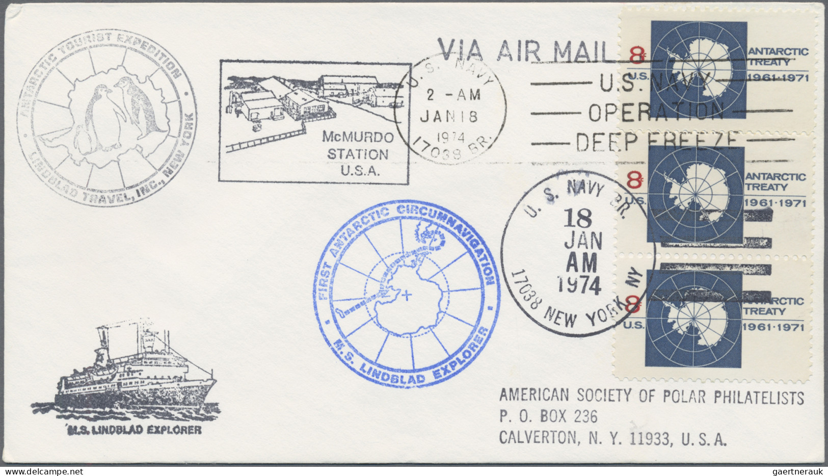 Thematics: antarctic: 1957/2002 (ca.), U.S. ANTARCTIC RESEARCH, collection of ap