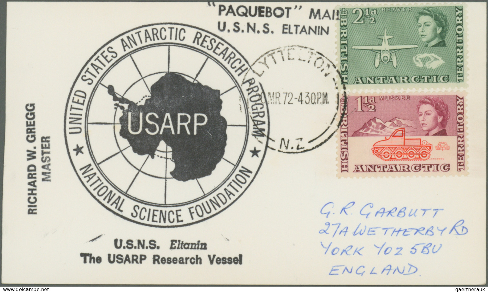 Thematics: Antarctic: 1962/1994 (ca.), U.S. ANTARCTIC RESEARCH, Collection Of Ap - Andere
