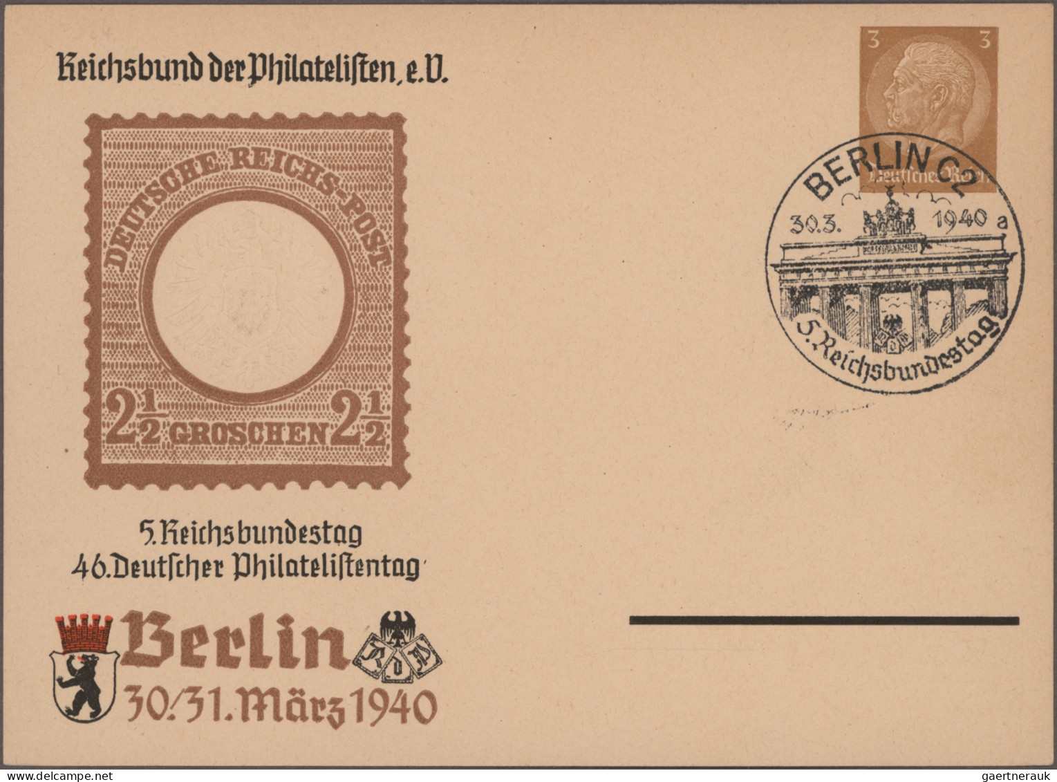 Thematics: buildings-Brandenburg Gate: 1860/1975, umfassende Thematik-Sammlung i