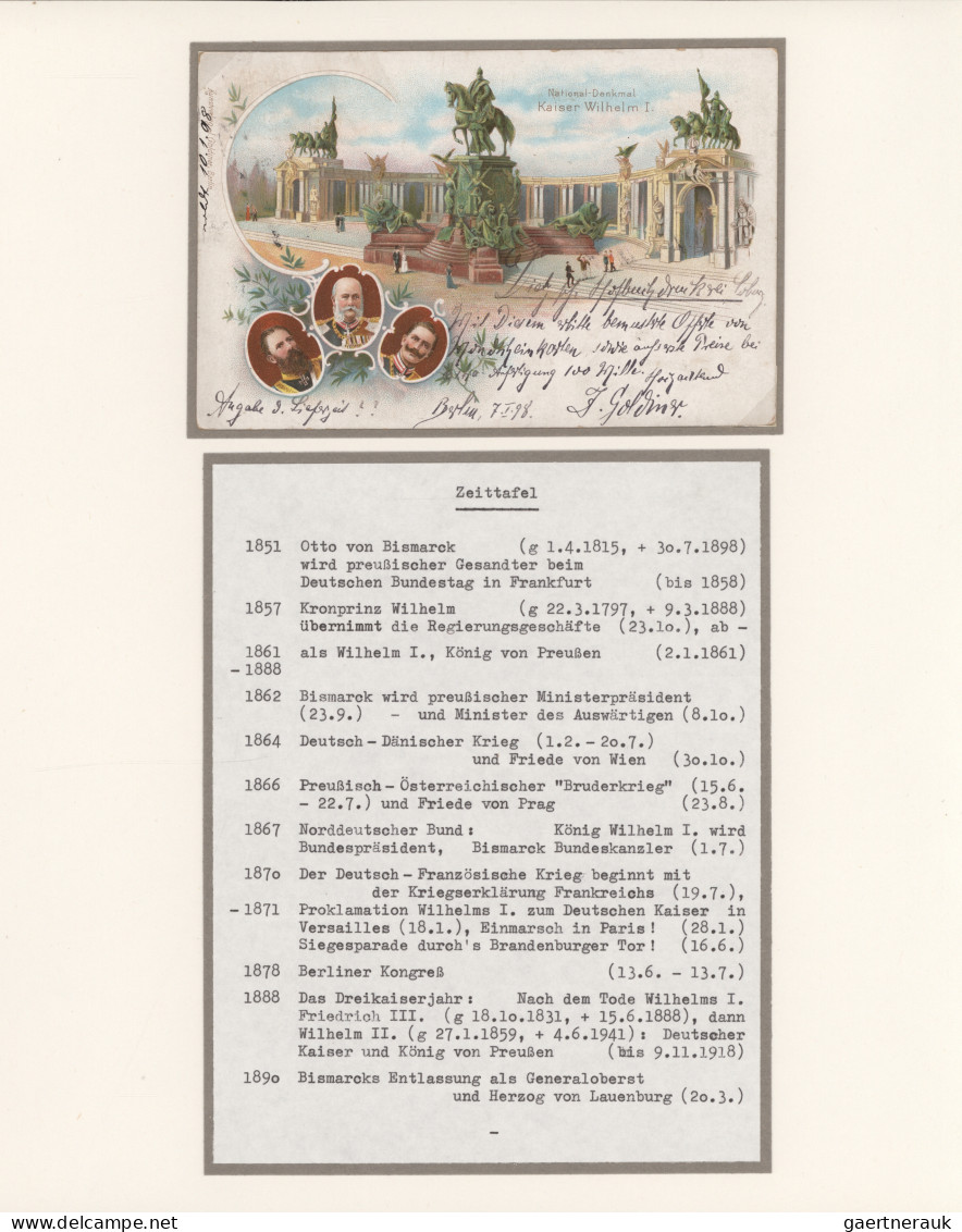 Thematics: buildings-Brandenburg Gate: 1860/1975, umfassende Thematik-Sammlung i