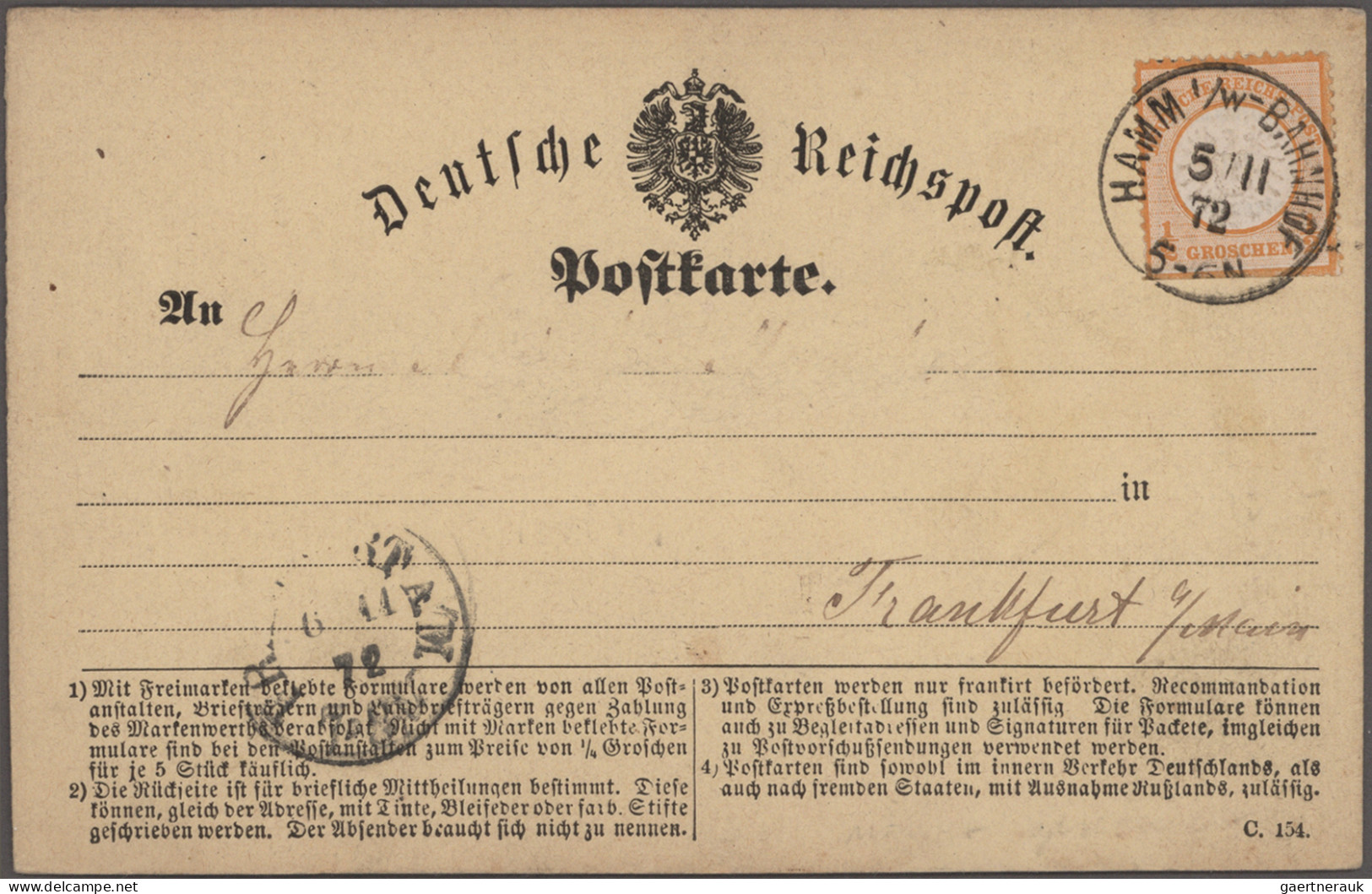 Thematics: Railway: 1860-modern: Etwa 140 Briefe, Postkarten, Ansichtskarten Und - Trenes