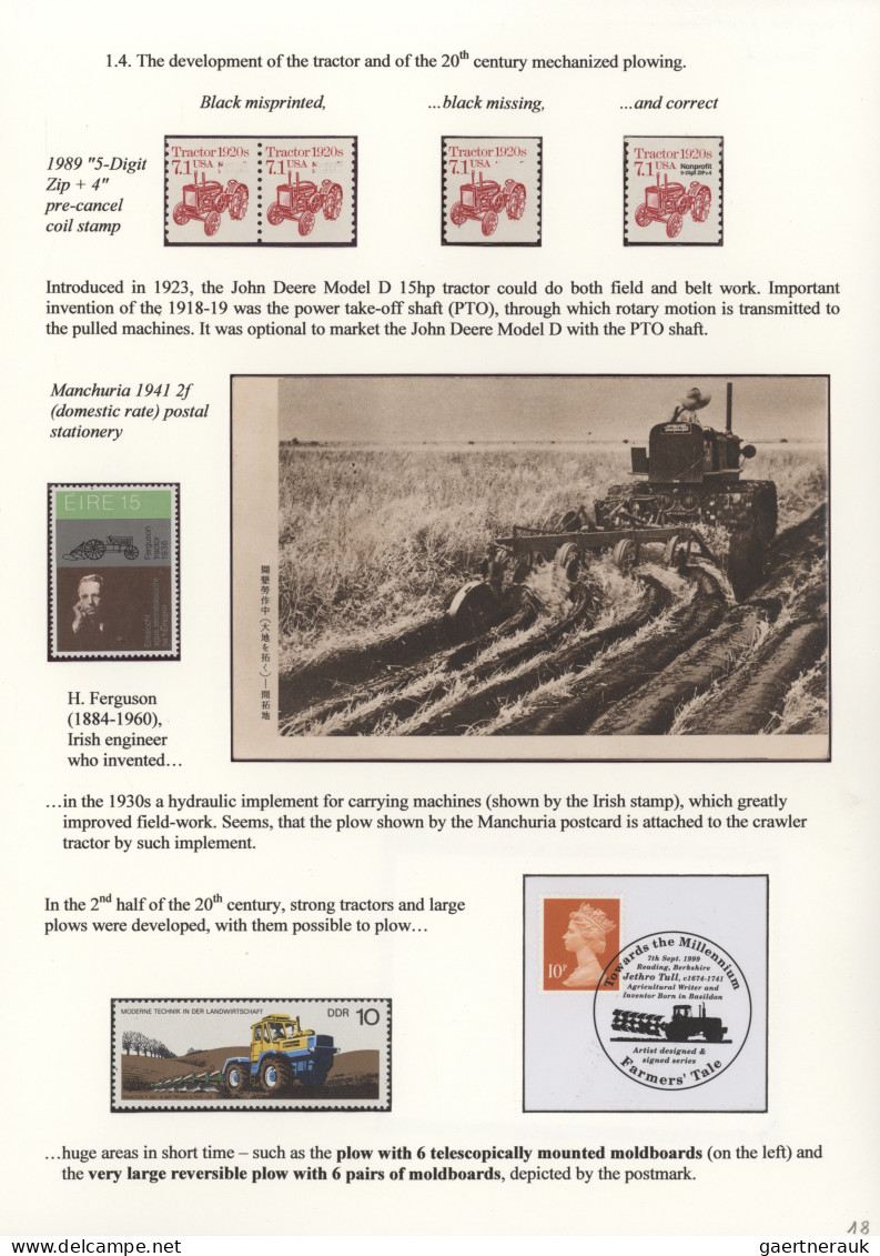 Thematik: agriculture: "Land Cultivation from Early Beginnings to Present Time C