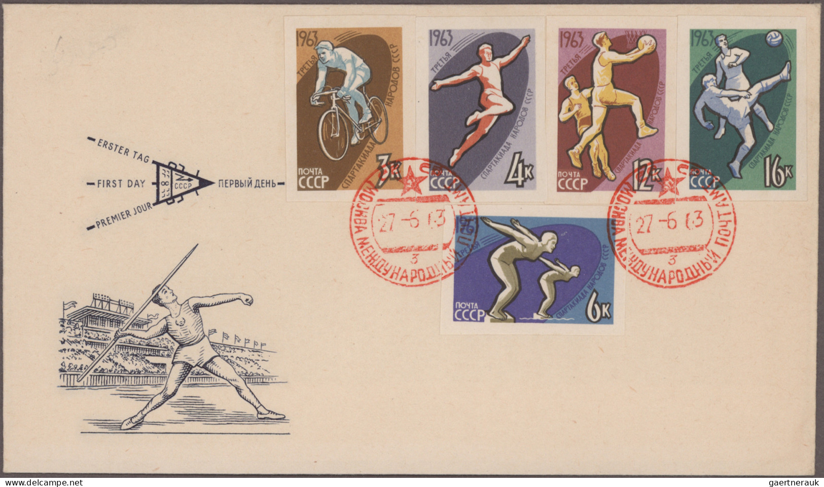 Thematics: Olympic Games: 1924/1976, "SPORTS" in general and "OLYMPIC GAMES" in