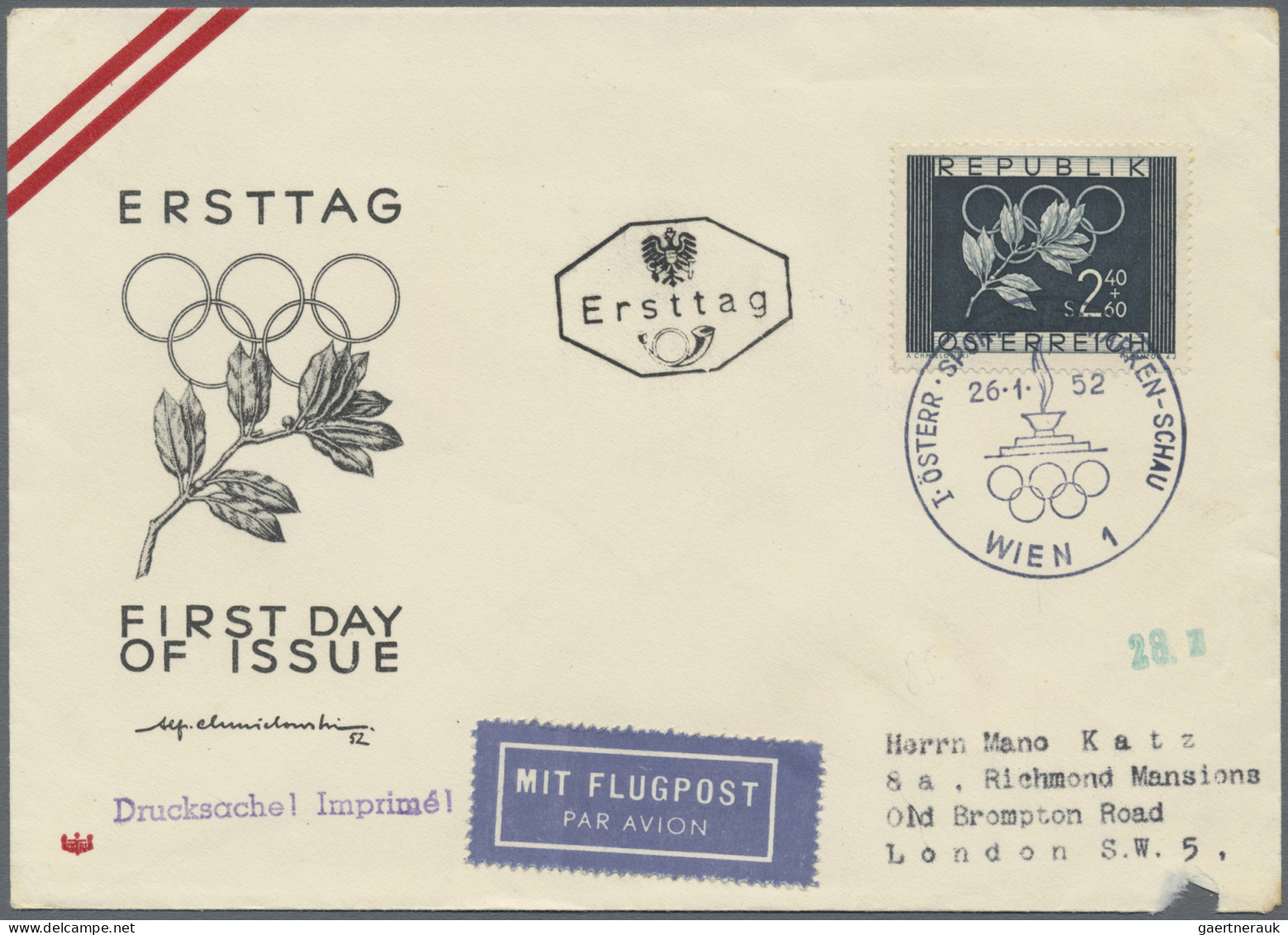 Thematics: Olympic Games: 1936/1976, Collection Of Apprx. 390 Commemorative Cove - Sonstige & Ohne Zuordnung