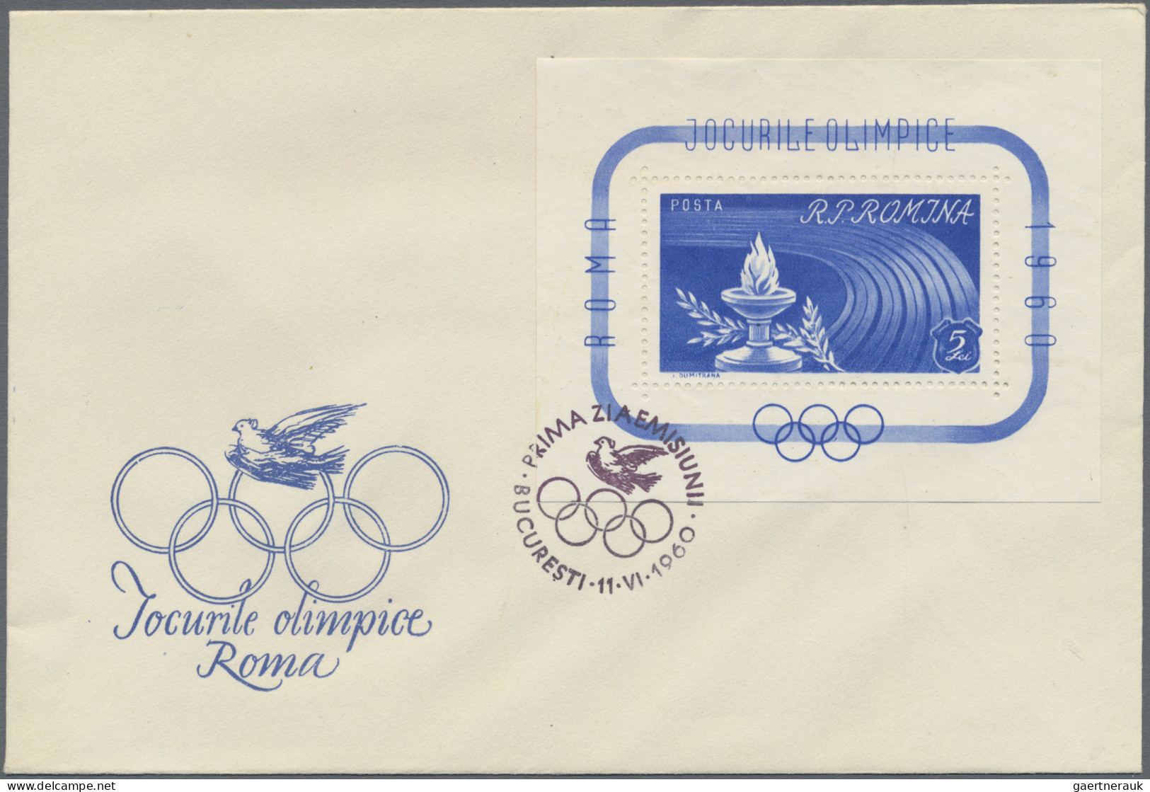 Thematics: Olympic Games: 1936/1976, collection of apprx. 390 commemorative cove