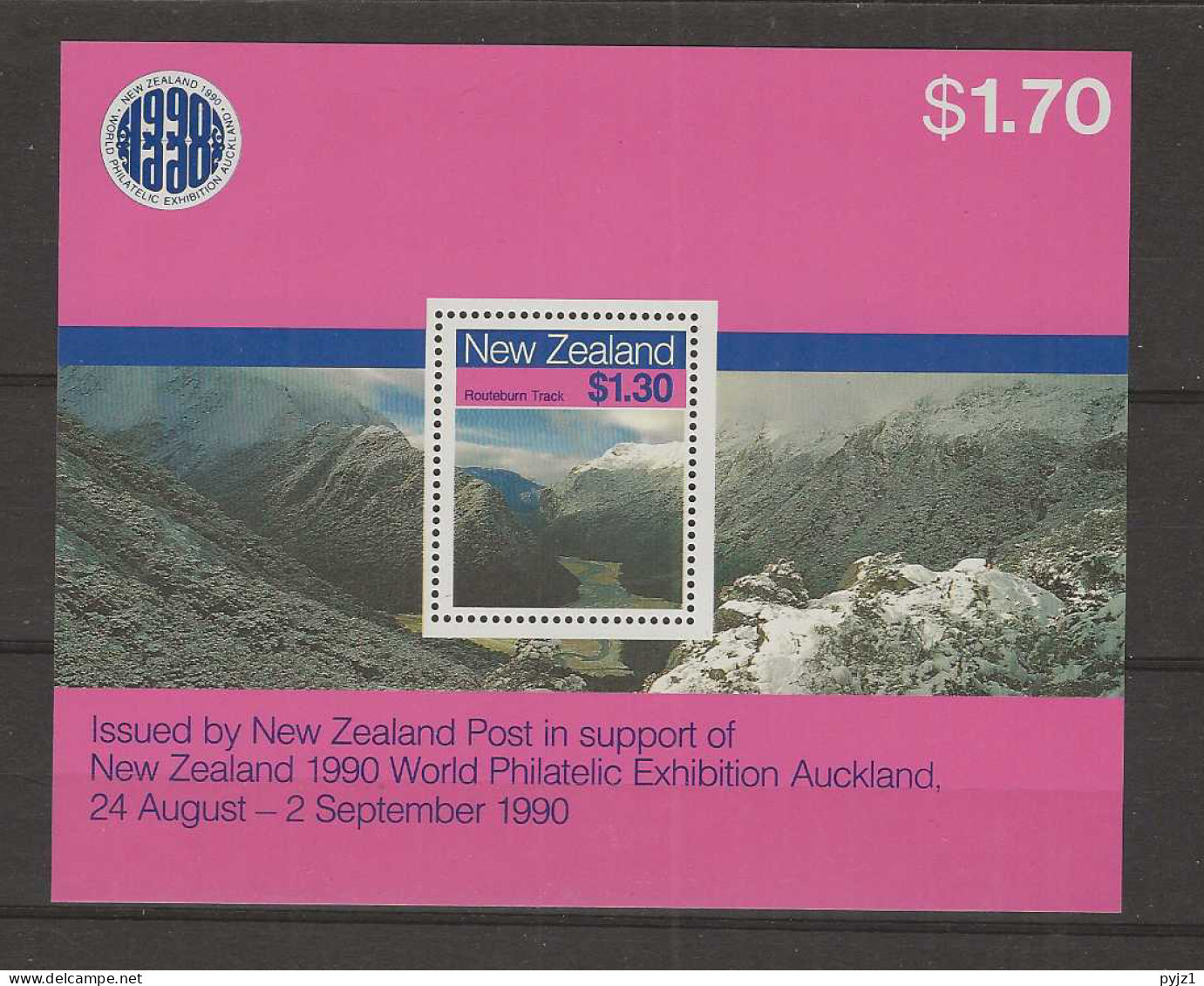 1988 MNH New Zealand Block 15 Postfris** - Blocks & Sheetlets