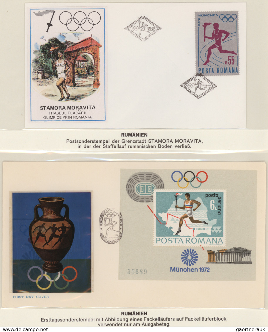 Thematics: Olympic Games: 1968 - 1972, Very Specialised Collection On Preprinted - Andere & Zonder Classificatie