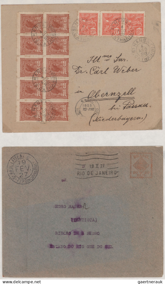 Thematics:  Postal Mecanization: 1922/1980 Appr. Mostly Modern Covers Depicting - Correo Postal