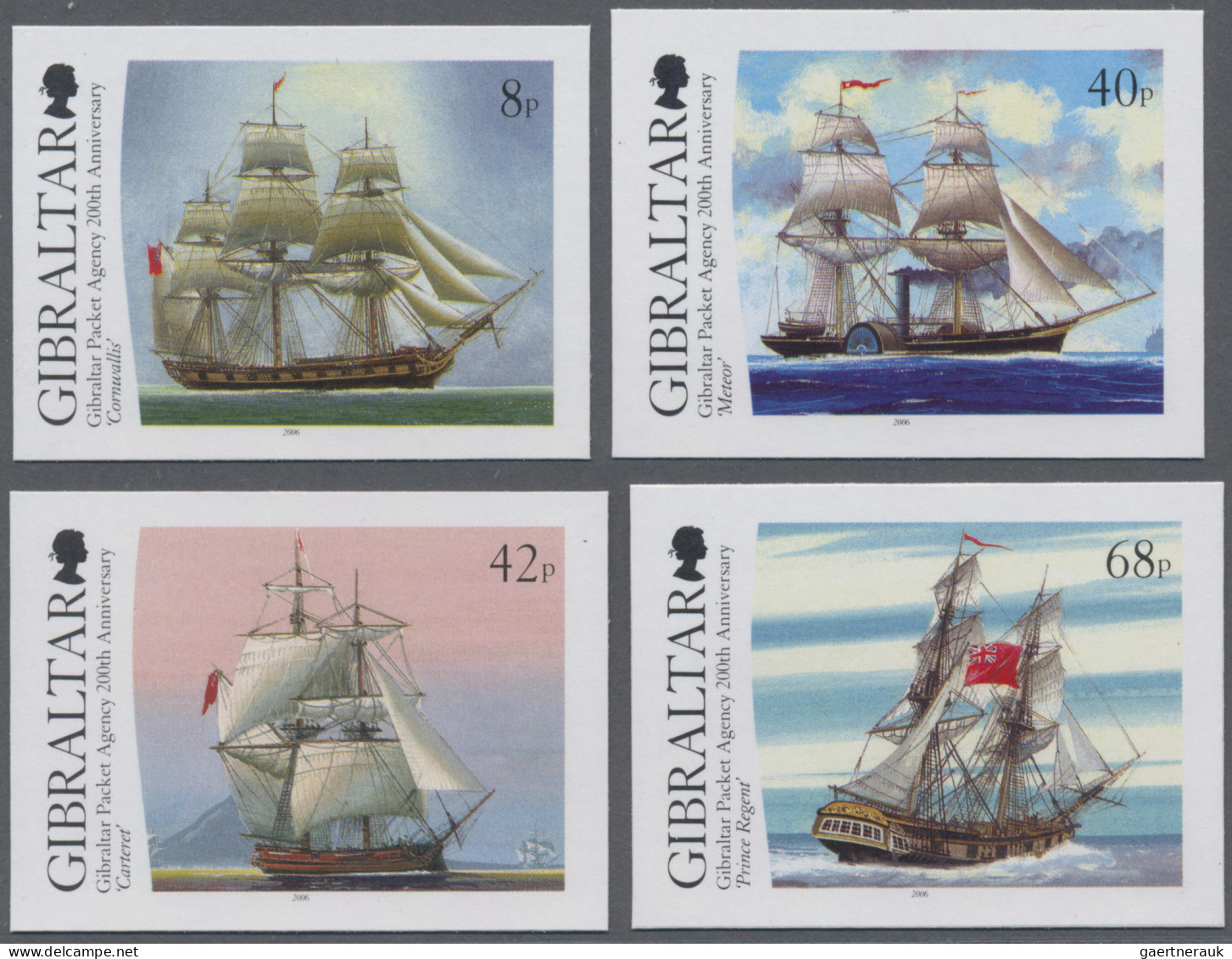 Thematics: Ships: 2000/2013, Various Countries. Collection Containing 141 IMPERF - Boten