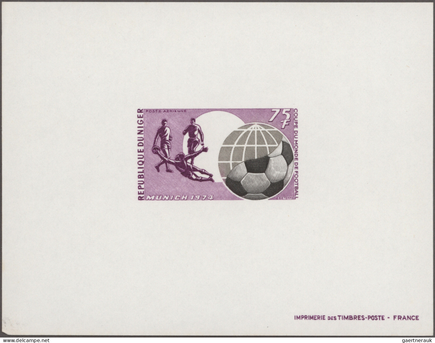 Thematics: Sport-soccer, Football: 1970/1982, Football World Cups, Collection Of - Autres & Non Classés