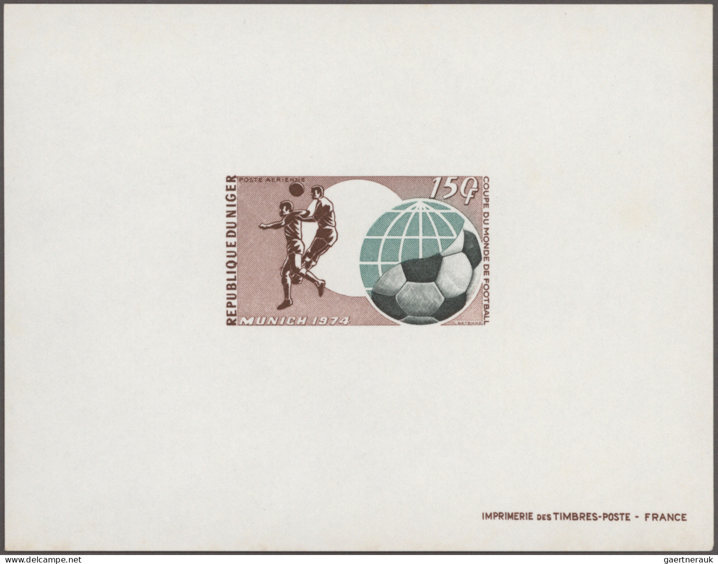 Thematics: Sport-soccer, Football: 1970/1982, Football World Cups, Collection Of - Sonstige & Ohne Zuordnung