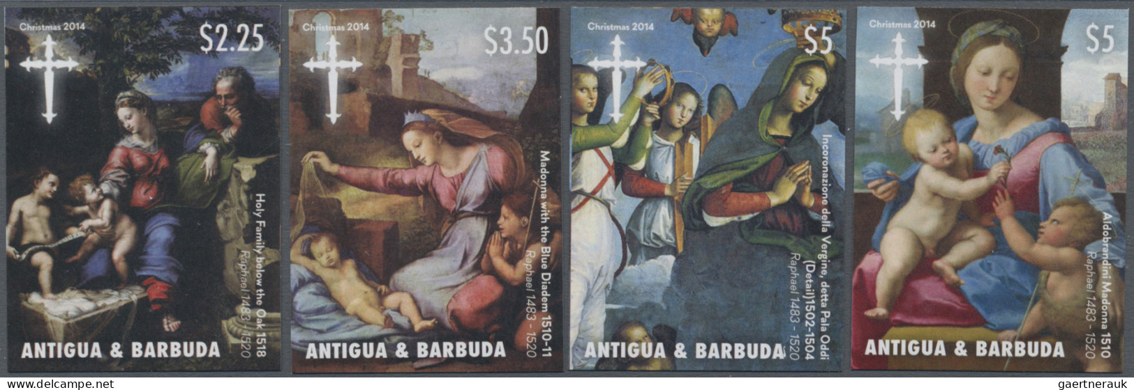 Thematics: Christmas: 2000/2014, Various Countries. Collection Containing 414 IM - Noël