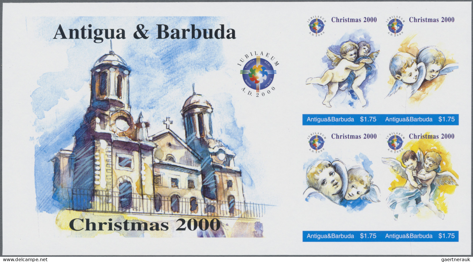 Thematics: christmas: 2000/2014, various countries. Collection containing 414 IM