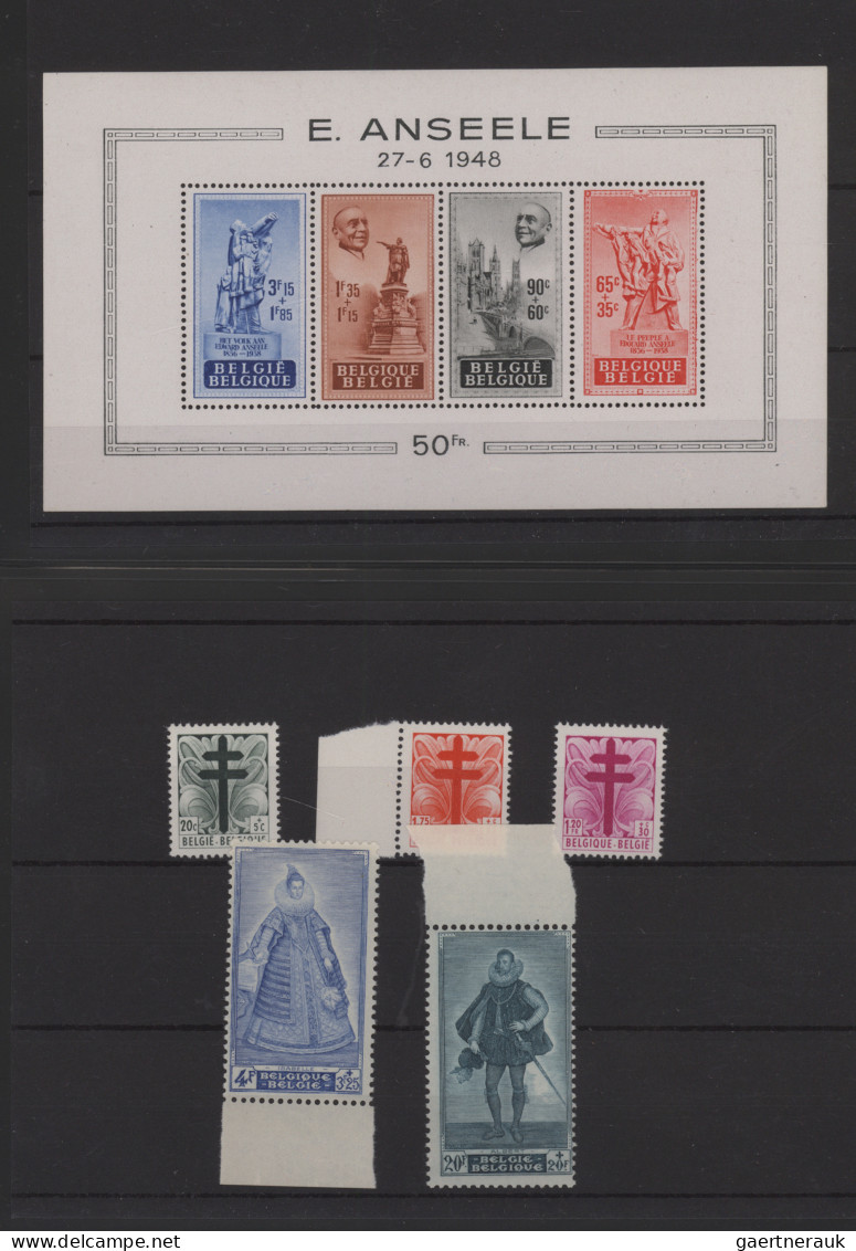 Belgium: 1879/1960, Belgium Dealer stock in 17 albums with some better items lik