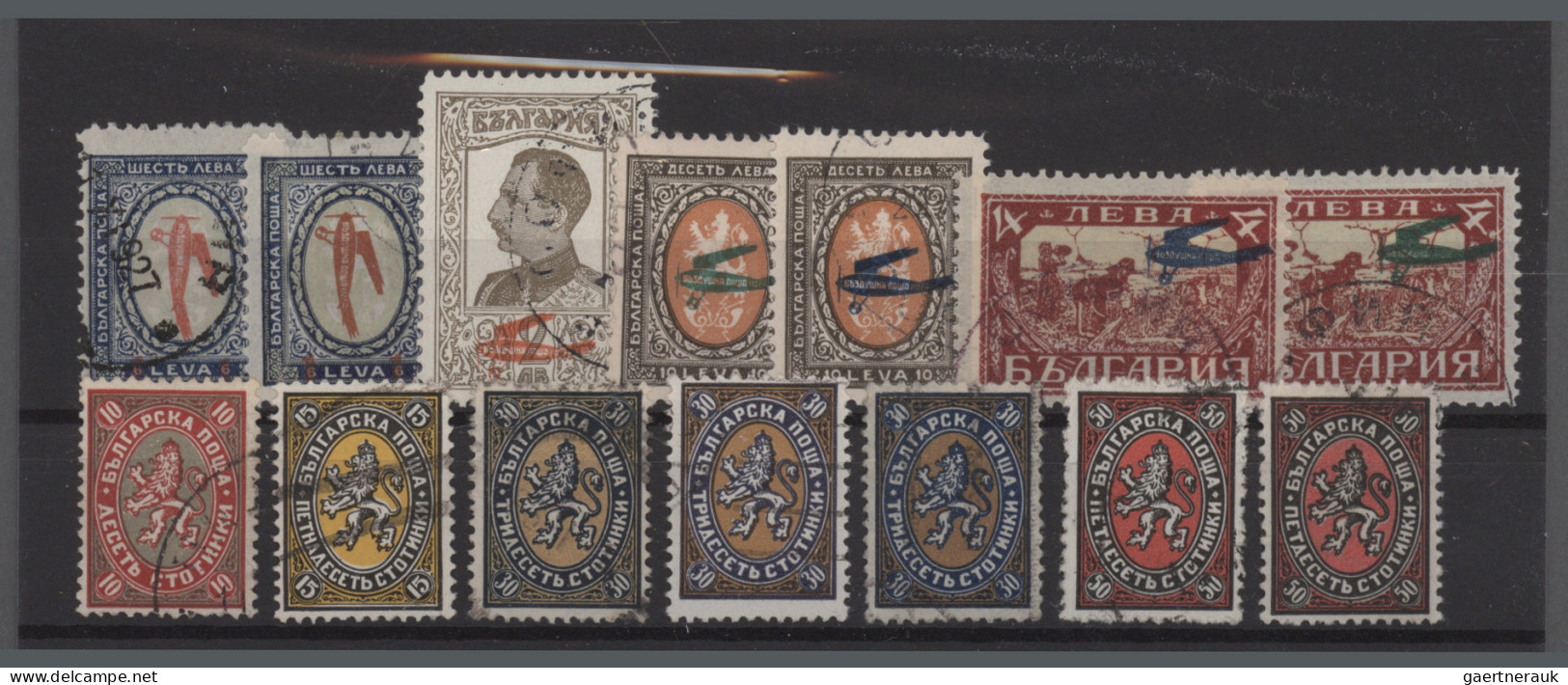 Bulgaria: 1882/1963 Collection Of Much More Than 1000 Stamps On More Than 100 St - Gebraucht