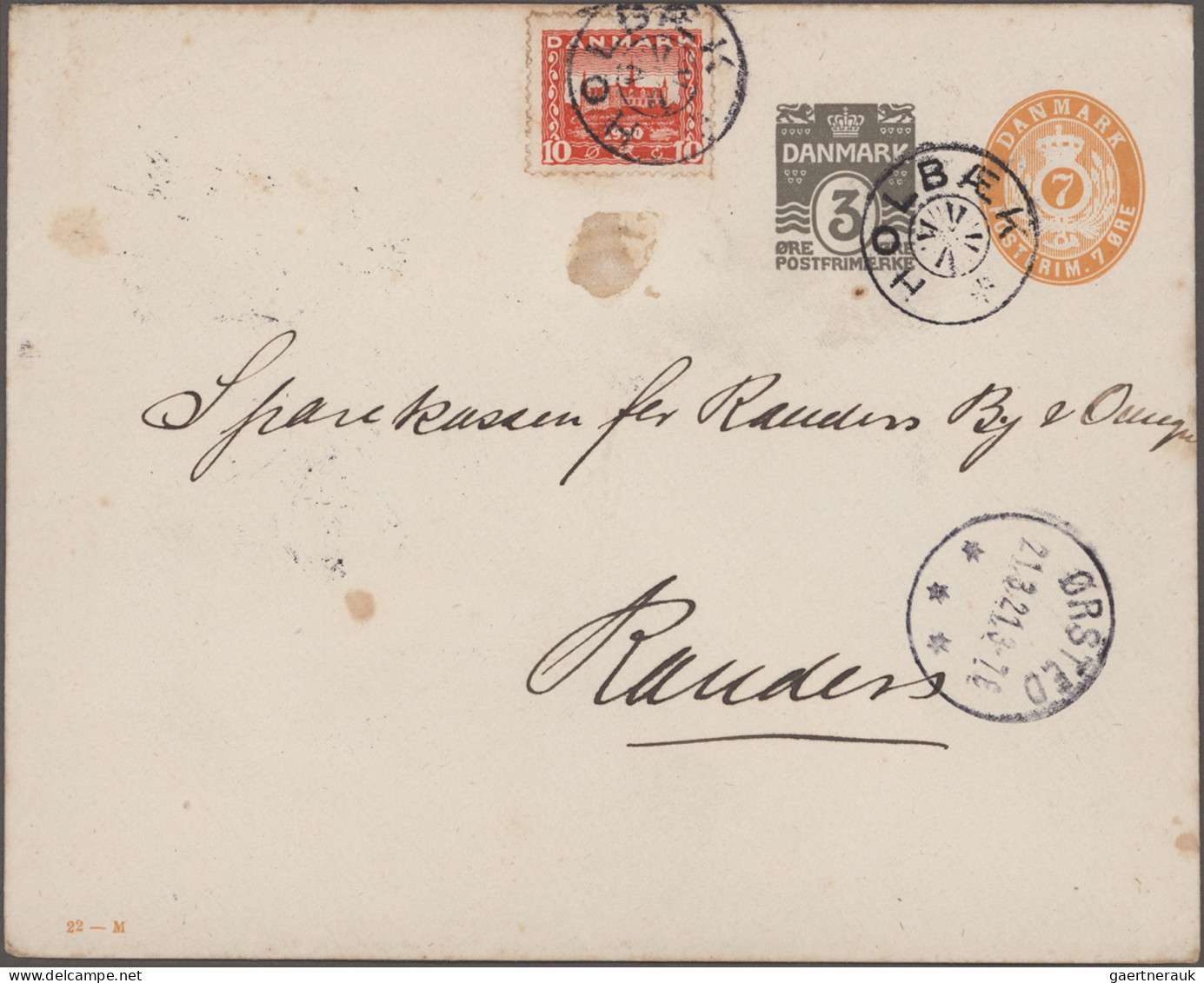 Denmark: 1855/2017, balance of apprx. 720 covers/cards/stationeries showing a gr