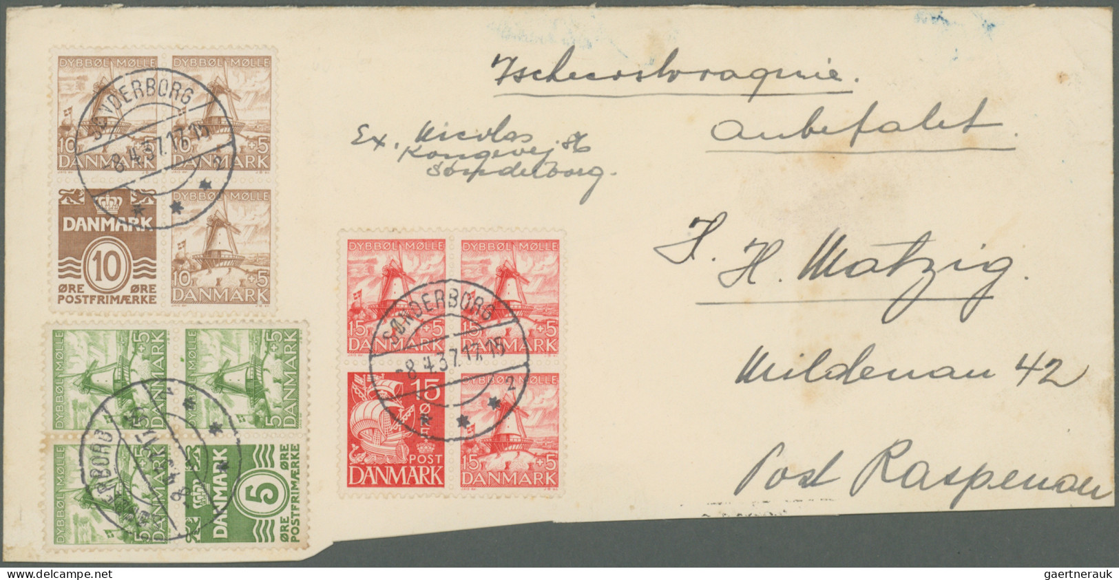 Denmark: 1860/1990 (ca.), Balance Of Apprx. 195 Covers/cards, Mainly Commercial - Autres & Non Classés