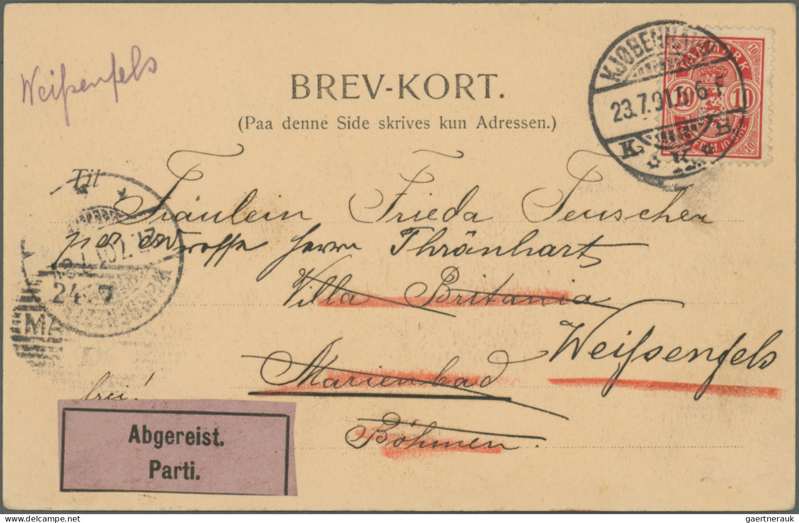 Denmark: 1860/1990 (ca.), Balance Of Apprx. 195 Covers/cards, Mainly Commercial - Sonstige & Ohne Zuordnung
