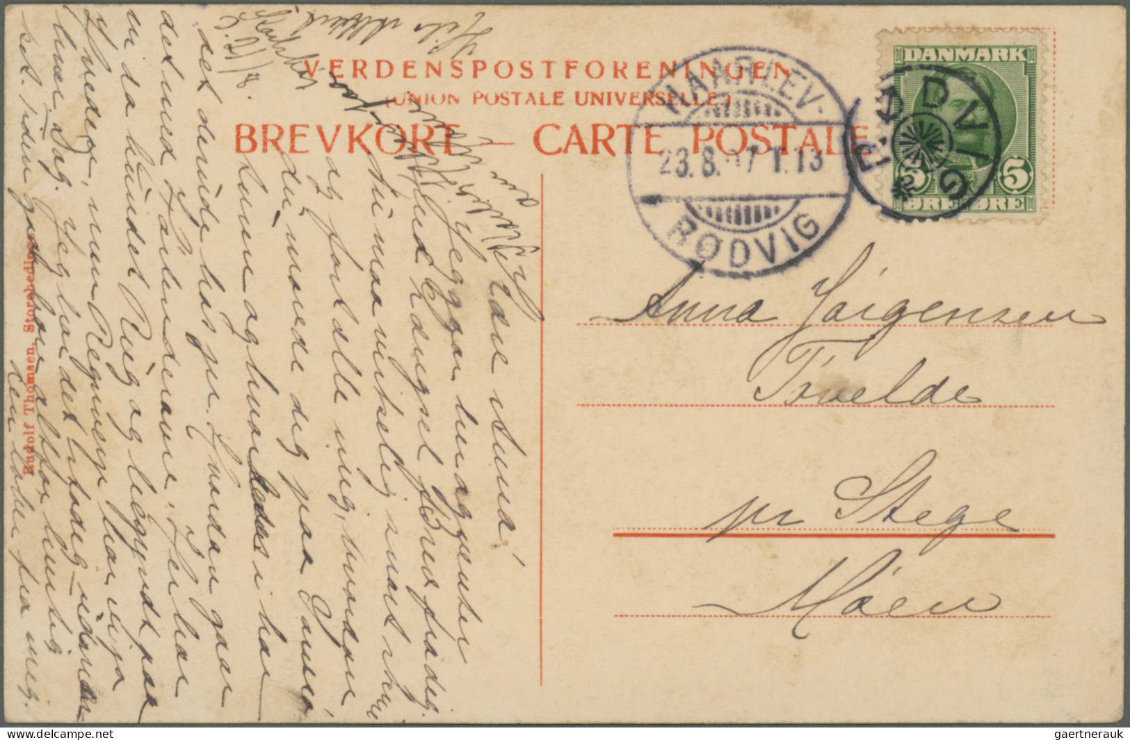 Denmark: 1860/1990 (ca.), Balance Of Apprx. 195 Covers/cards, Mainly Commercial - Otros & Sin Clasificación