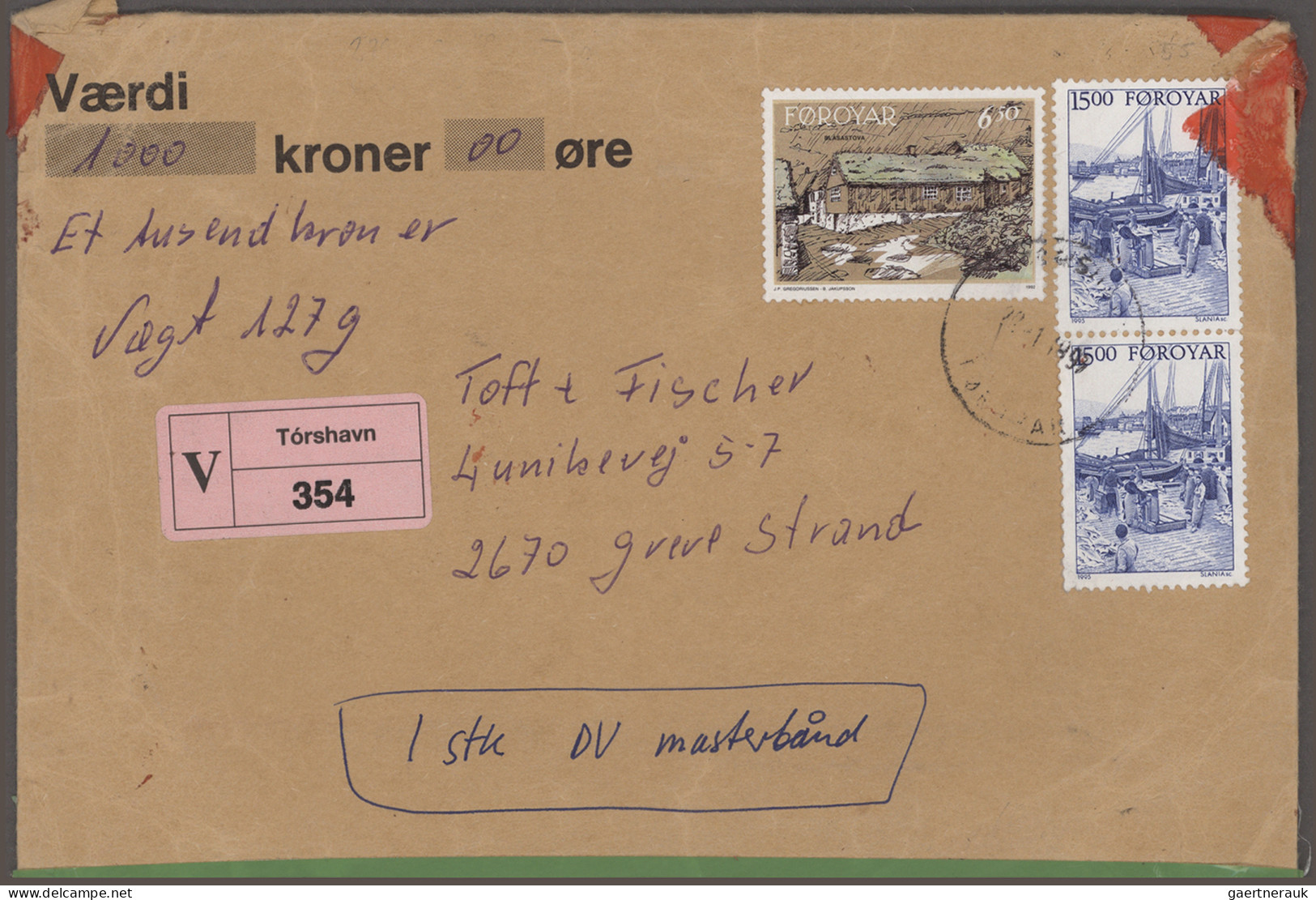 Faroe Islands: 1968/1995, Assortment Of Apprx. 145 Covers/cards Incl. A Nice Ran - Islas Faeroes