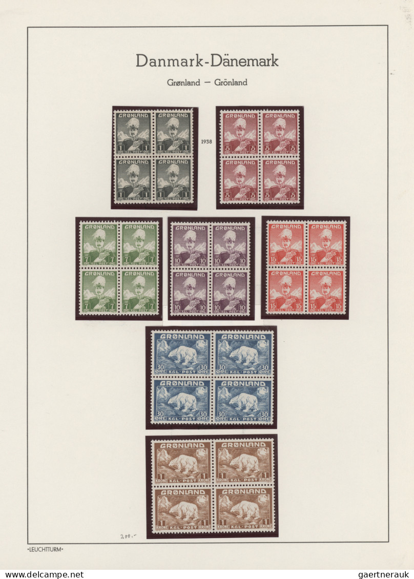 Greenland: 1935/1999, Thule/Greenland, Complete Mainly MNH Collection In A Light - Covers & Documents