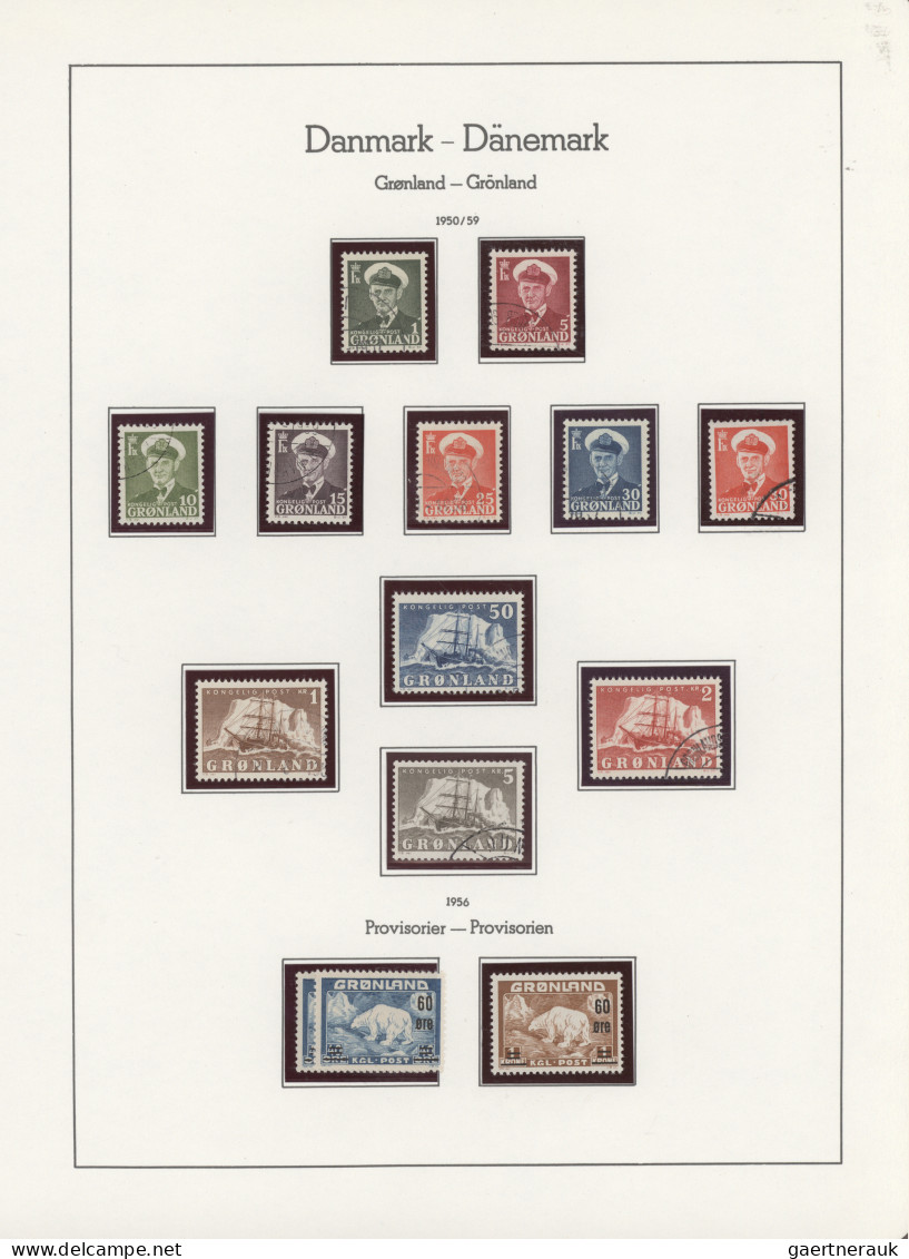 Greenland: 1935/1999, Thule/Greenland, Complete Mainly MNH Collection In A Light - Lettres & Documents