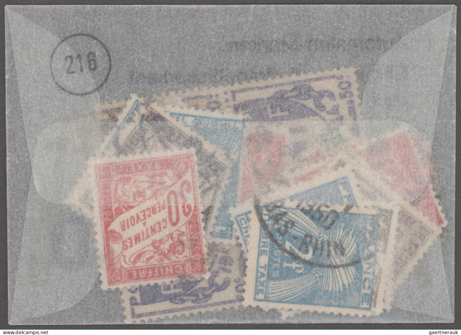 France: 1849/1960's: Hundreds Of Mint And Used Stamps On Stock Cards, With Some - Verzamelingen