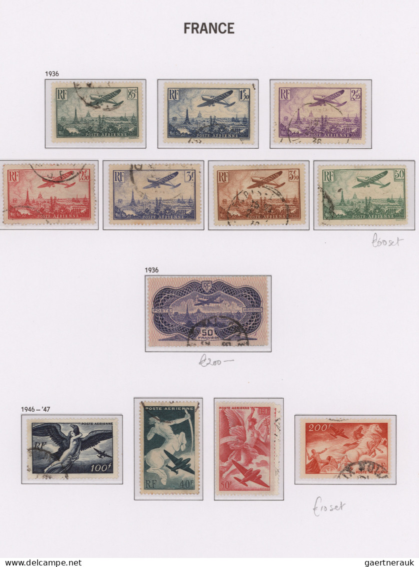 France: 1849/1969, used and mint collection in two DAVO albums, mixed condition,