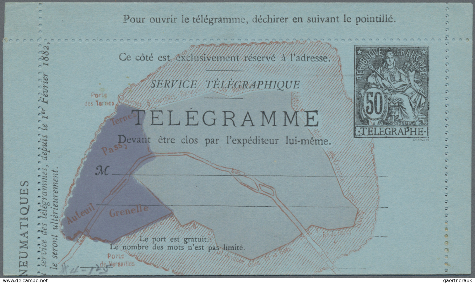 France: 1850/2000 (ca.), France+Monaco, balance of aprpx. 650 entires with speci