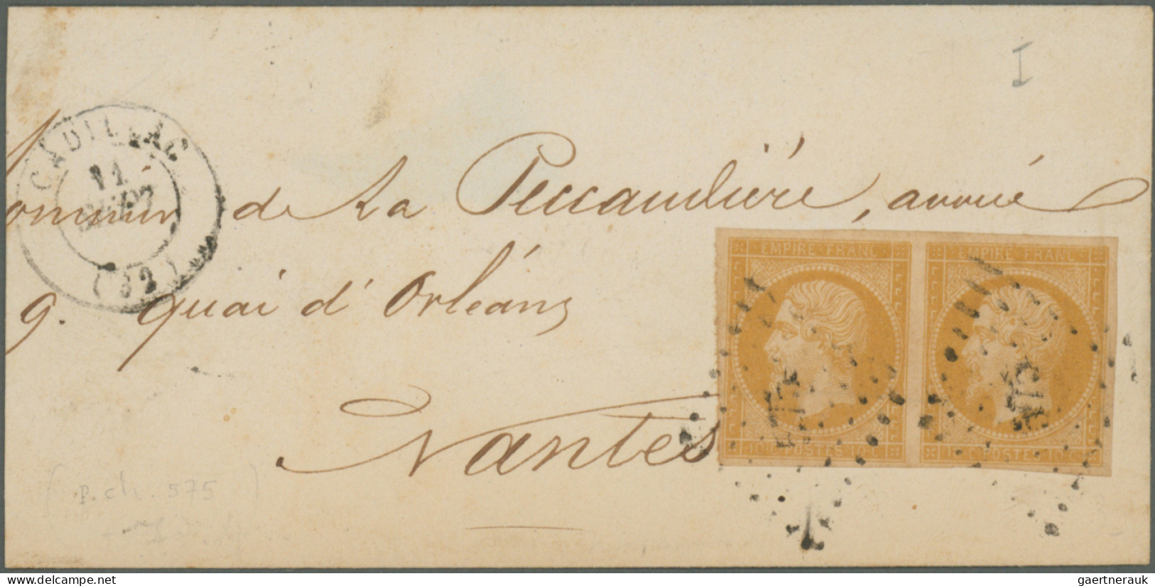 France: 1857/1965, France+area, lot of apprx. 100 covers/cards, e.g. nice Napole