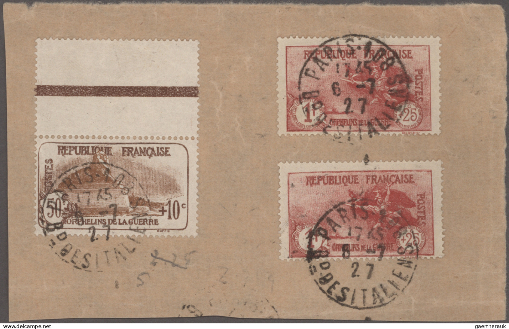 France: 1865/1970 (ca.), Balance Of Apprx. 370 Covers/cards/stationeries, Incl. - Colecciones Completas