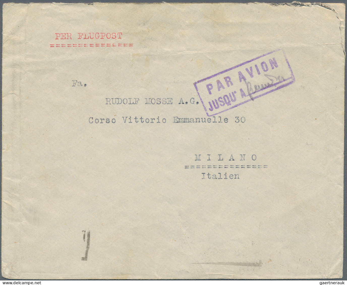 Greece: 1927/1934, Lot Of Five Airmail Covers, Thereof Four Bearing Frankings Of - Lettres & Documents