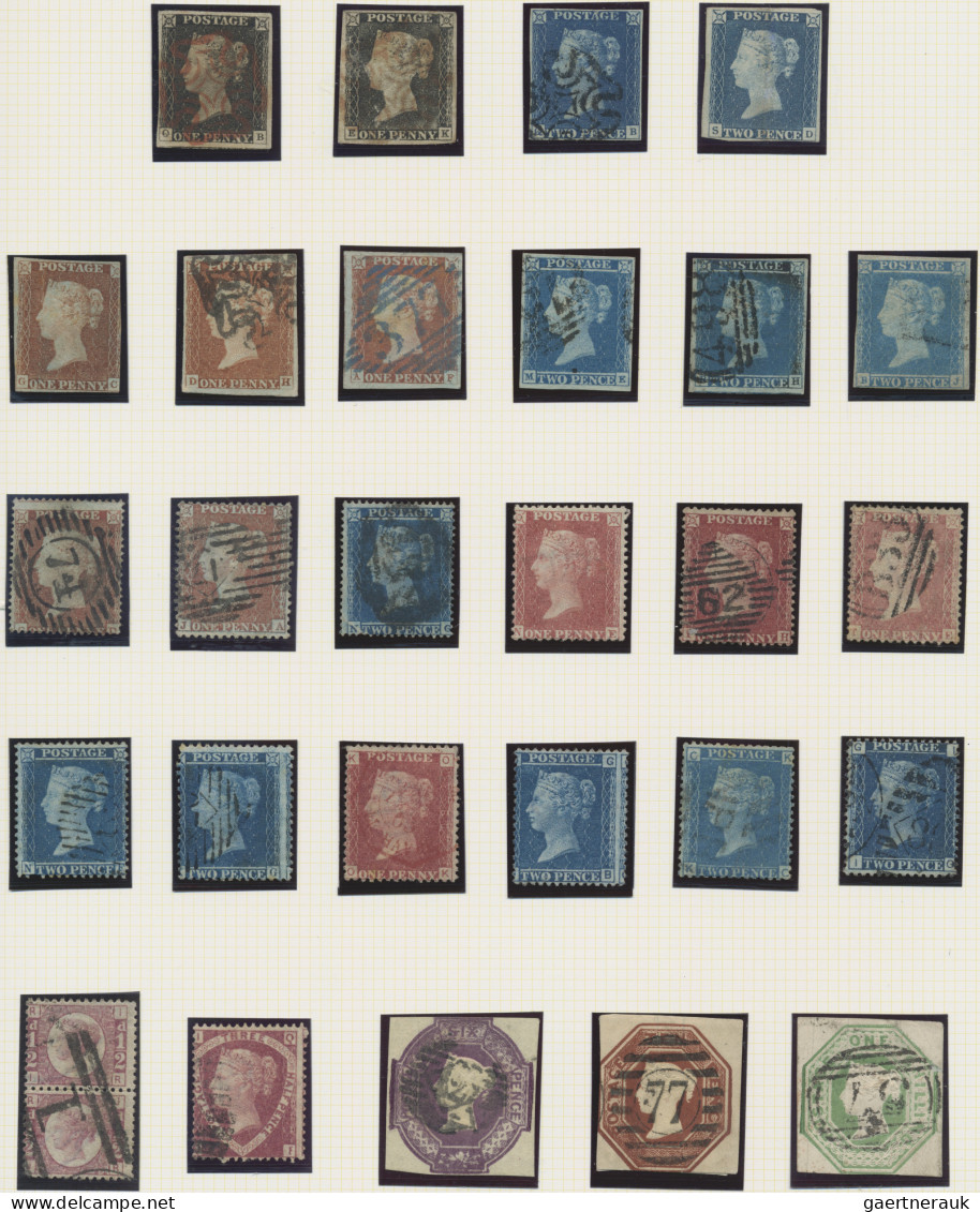 Great Britain: 1840/1913, Valuable Used And Unused Collection Of Mainly QV Issue - Gebraucht