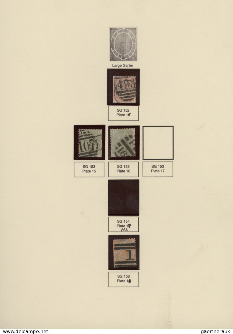 Great Britain: 1840/1950, comprehensive used and unused collection individually