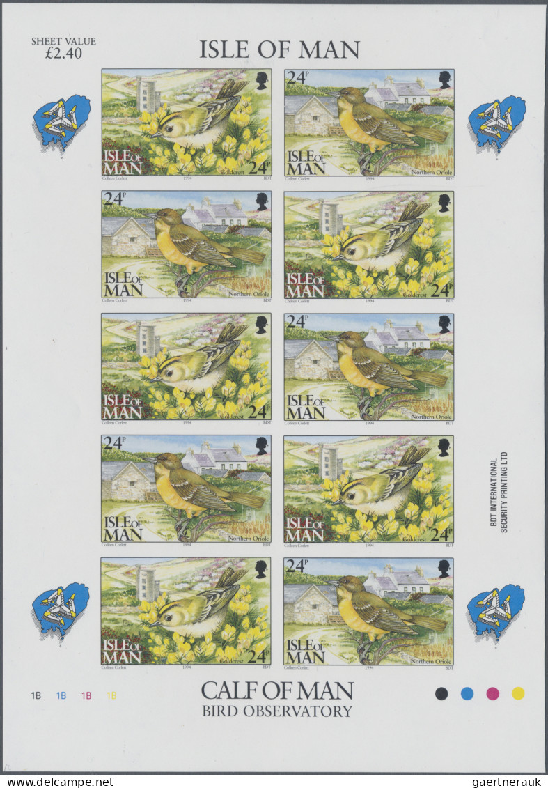 Isle of Man: 2002/2016. Collection containing 251 IMPERFORATE stamps (inclusive